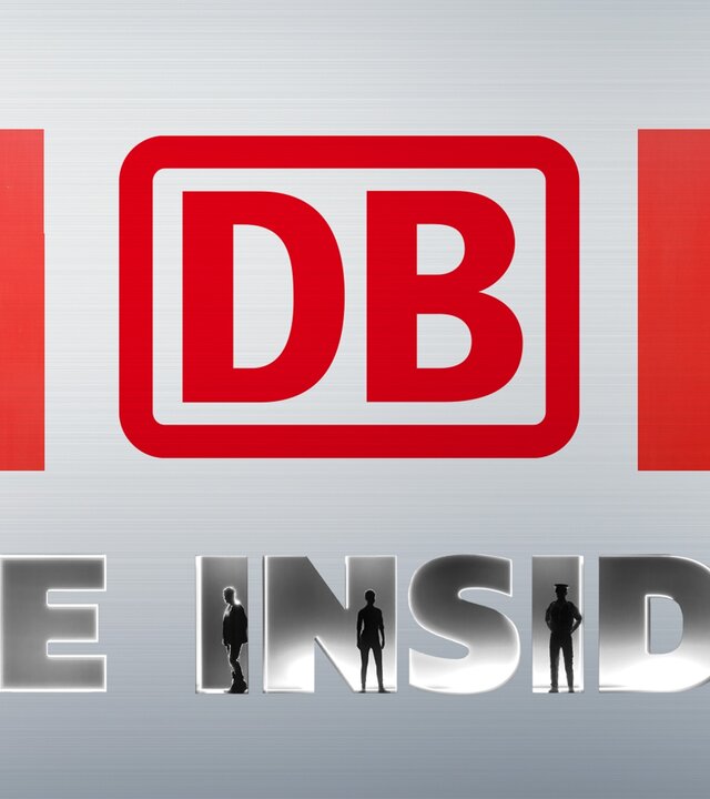 "Deutsche Bahn: Die Insider - Tricks hinter den Kulissen": Das Logo der Deutschen Bahn steht über dem Schriftzug "Die Insider".
