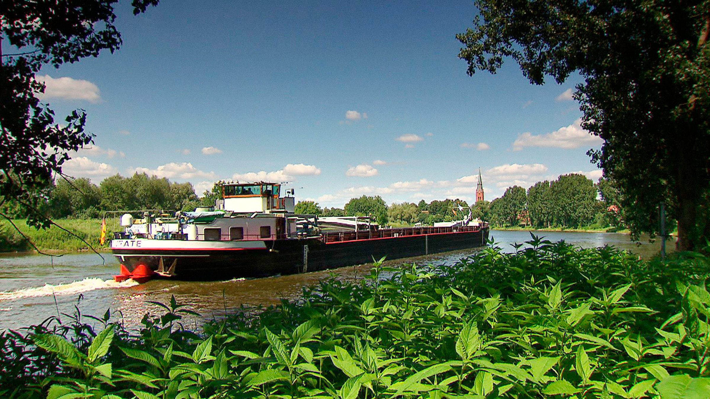 "Flussabwärts - Die Weser von Minden bis zur Nordsee": Otrate Mittelweser.