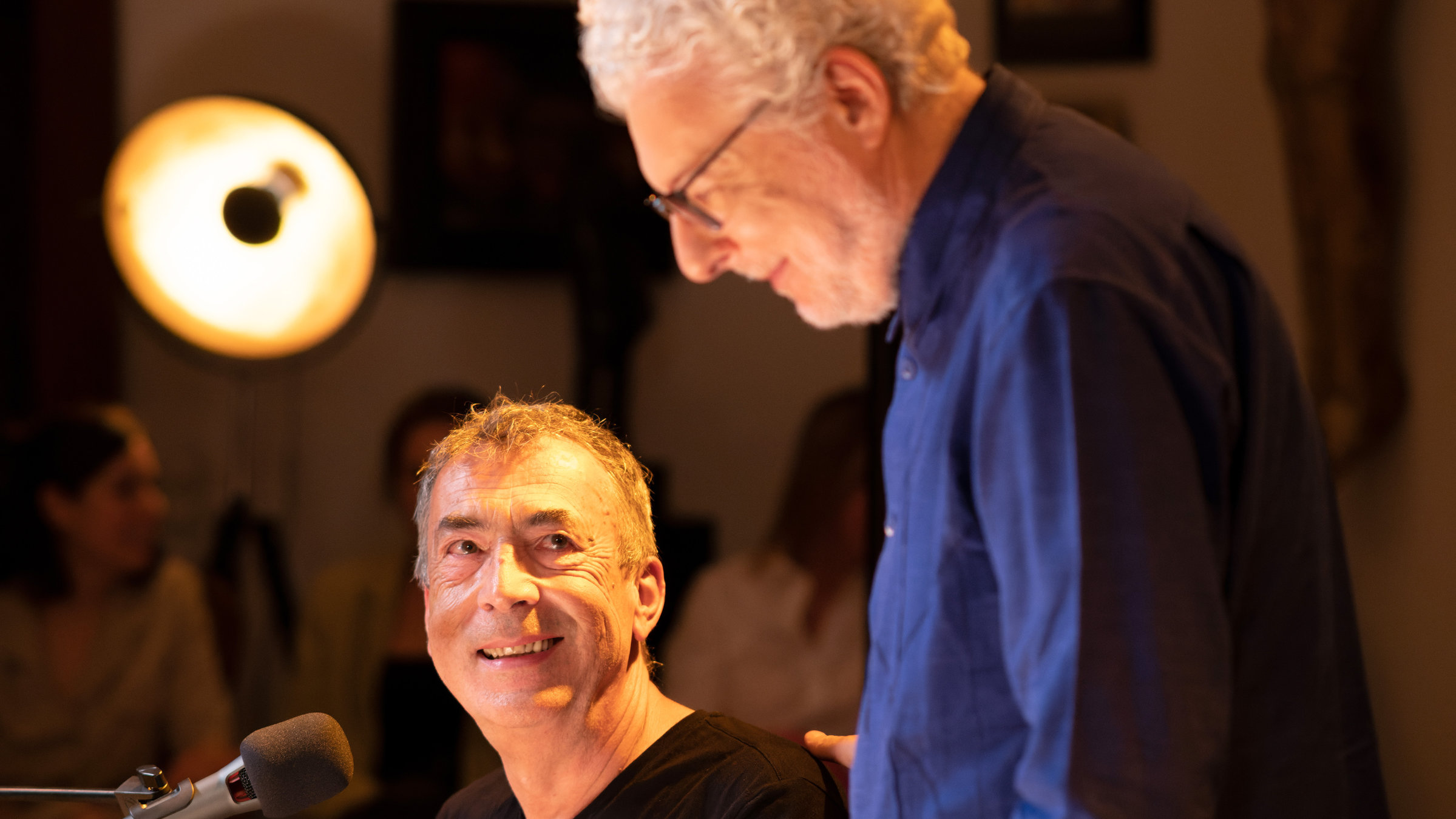 "André Hellers Hauskonzerte: Hubert von Goisern": Hubert von Goisern, André Heller.