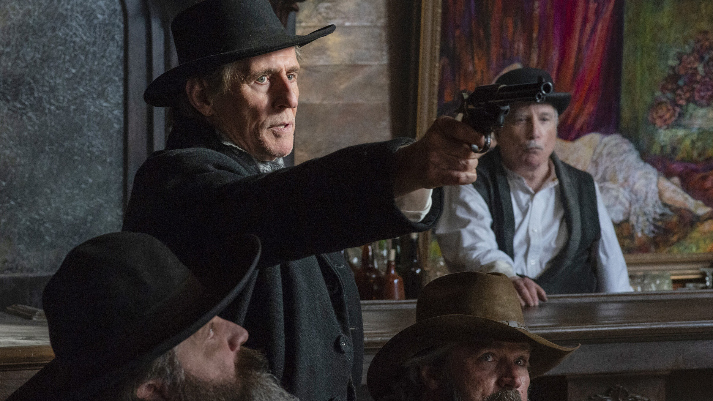 "Mord in Yellowstone City": Sheriff Ambrose (Gabriel Byrne)