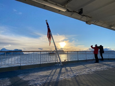 Zum Nordkap mit Hurtigruten