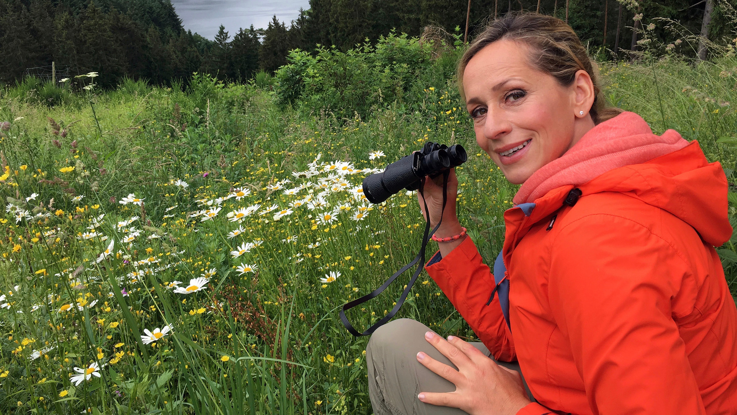 "Durch die wilde Nordeifel": Der Wildnis-Trail durch den Nationalpark Eifel macht seinem Namen alle Ehre: Schmale Pfade schlängeln sich über 85 Kilometer durch dichte Wälder mit umgestürzten Bäumen, über sturmumtoste Höhen, vorbei an Bächen, Wildblumenwiesen und kleinen Dörfern. Tamina Kallert wandert die erste der vier Etappen durch die wilde Eifel, in der die Natur wieder Natur sein darf.