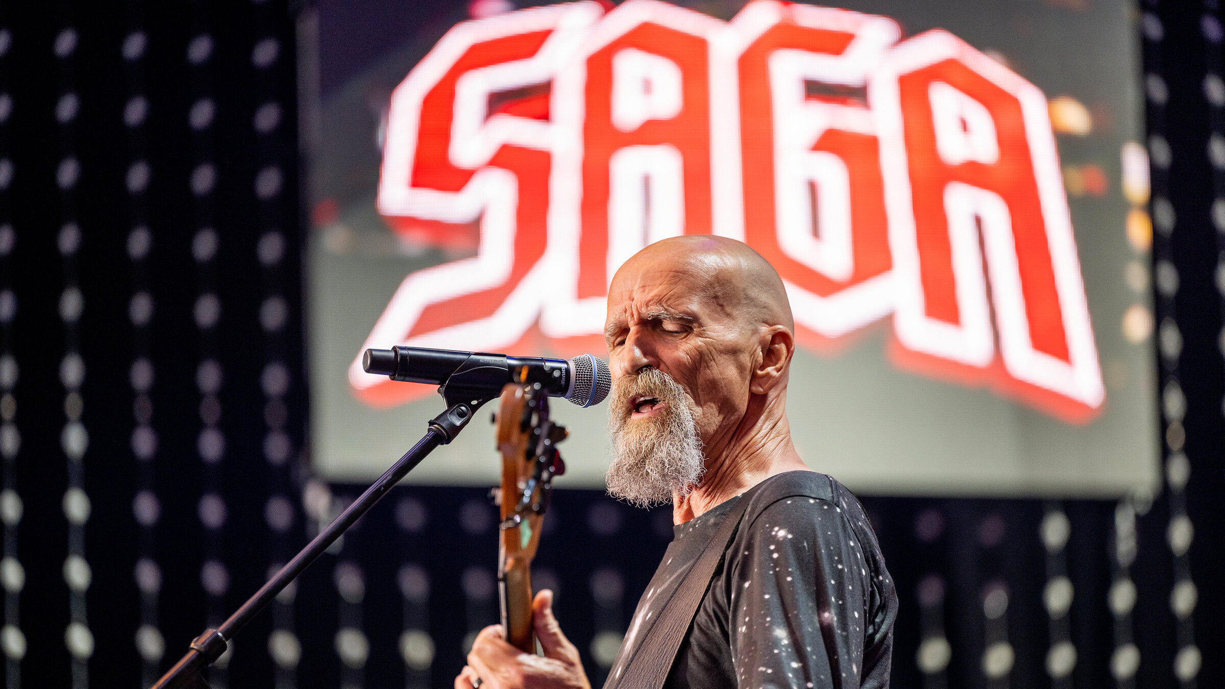 "Saga": Konzert von Saga beim SWR Sommerfestival 2023 in Ingelheim.