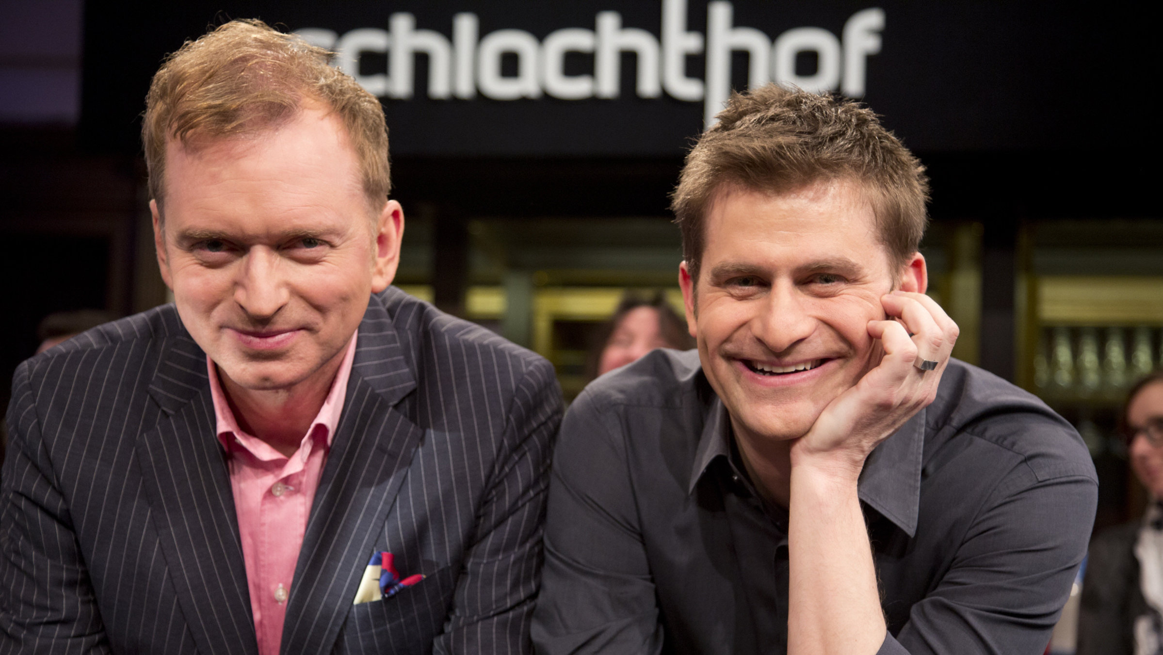 "Schlachthof": Die bayerischen Kabarettisten Michael Altinger (rechts) und Christian Springer.