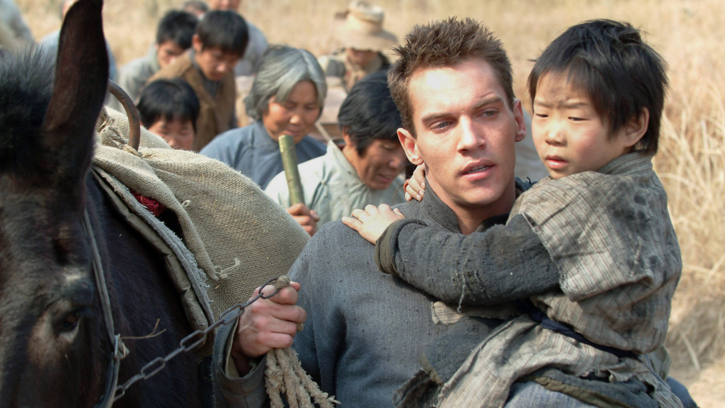 "Die Kinder der Seidenstraße": Der britische Reporter George Hogg (Jonathan Rhys Meyers) rettet 60 Waisenkindern das Leben.