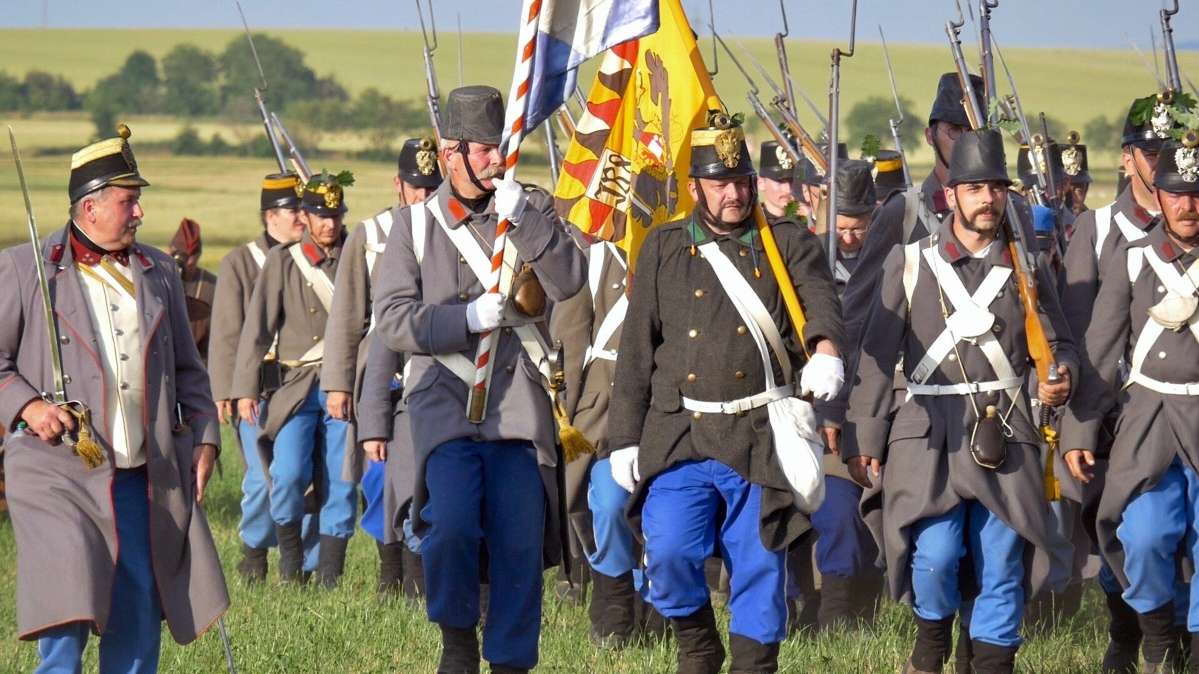 "Habsburgs letzte Geheimnisse - Das Telegramm von Königgrätz": Wache von Königgrätz.