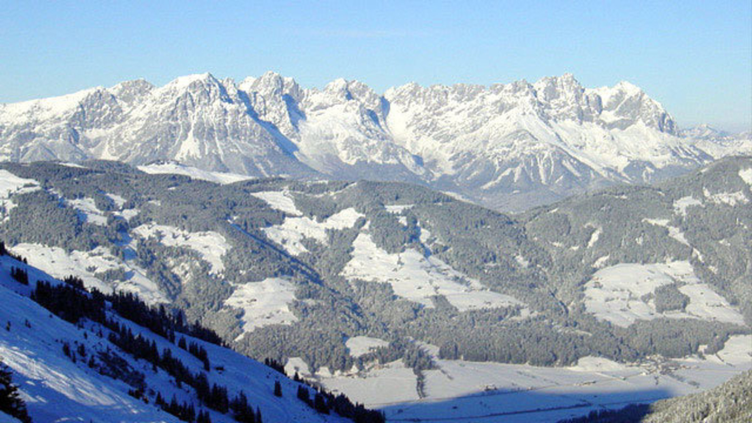 "Wilder Kaiser und Kitzbüheler Alpen": Wilder Kaiser.