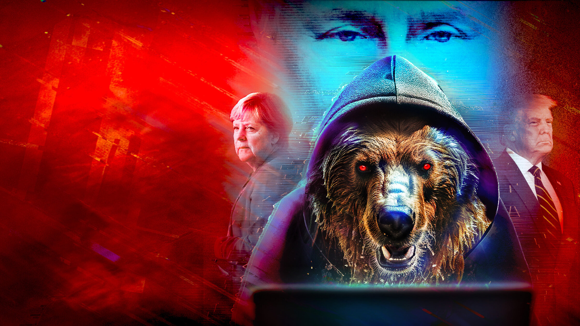 "Putins Bären - Die gefährlichsten Hacker der Welt": Keyvisual zur Sendung.