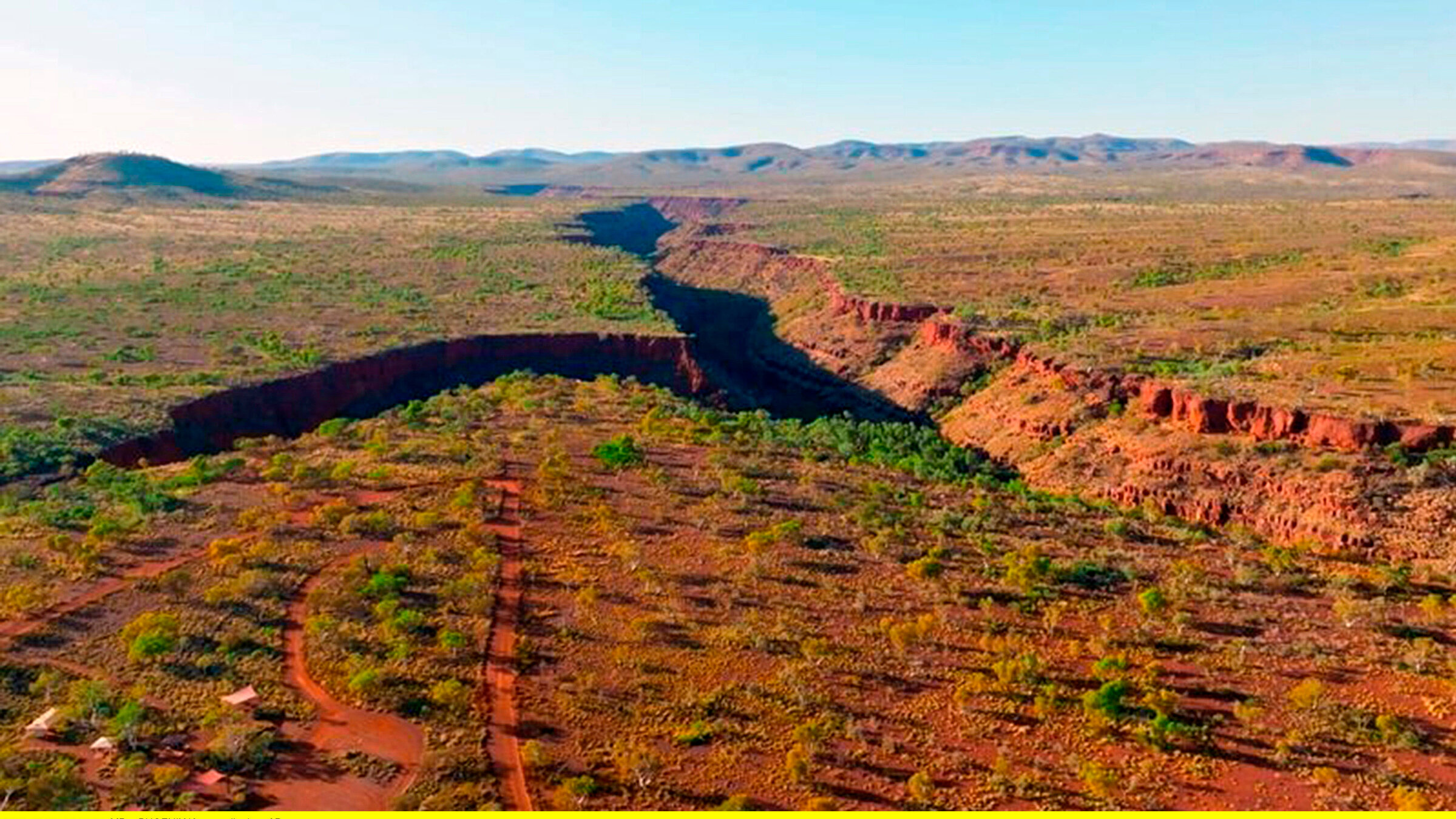 Durch die Rote Wüste Westaustraliens - Karijini-Nationalpark": Die Dales-Schlucht im Karijini-Nationalpark im Westen Australiens.