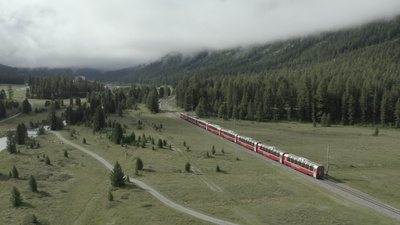 Traumhafte Bahnstrecken der Schweiz II (1/4)