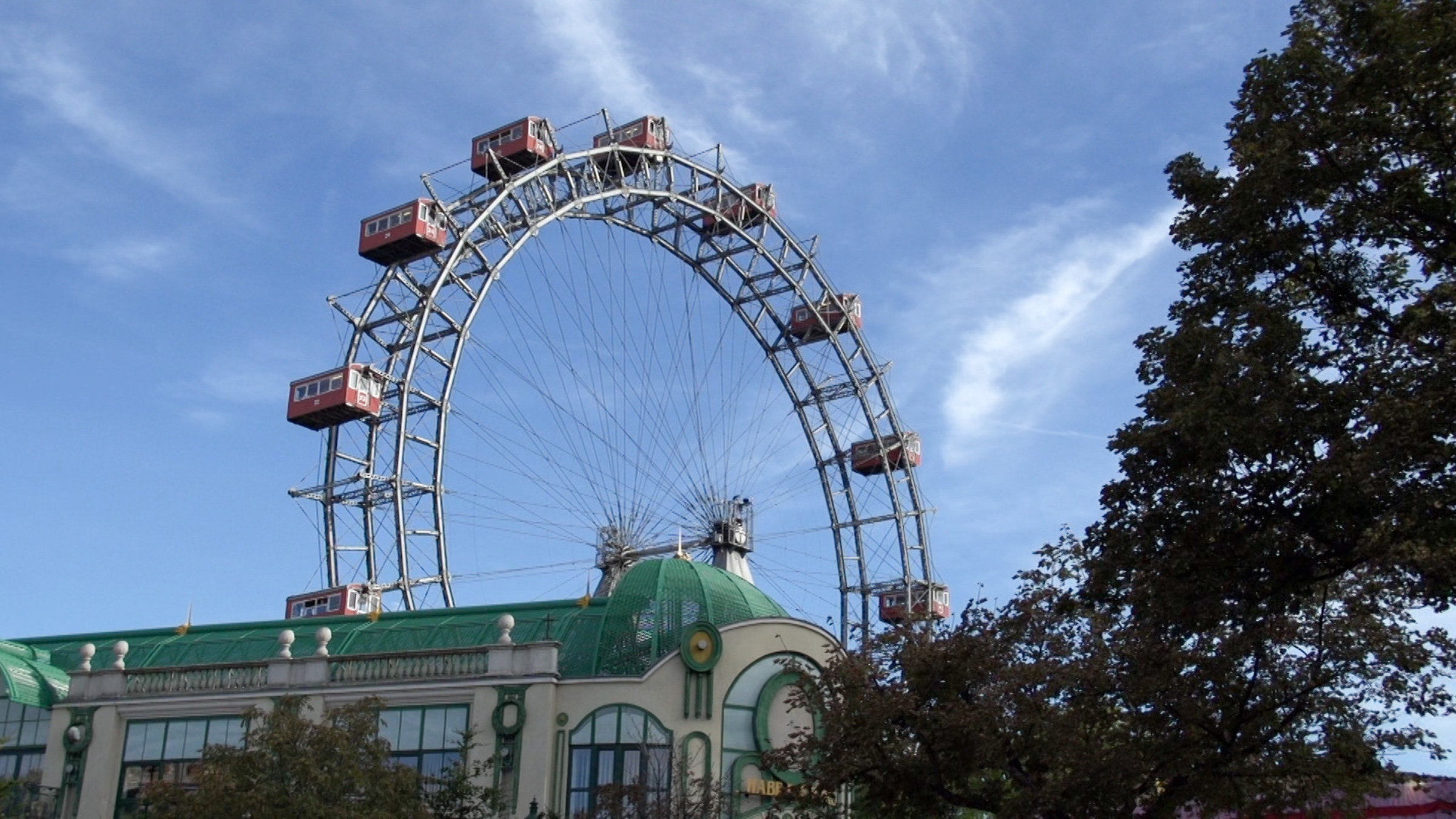 "Der Prater (1/3) - Historisches": Das Wiener Riesenrad.