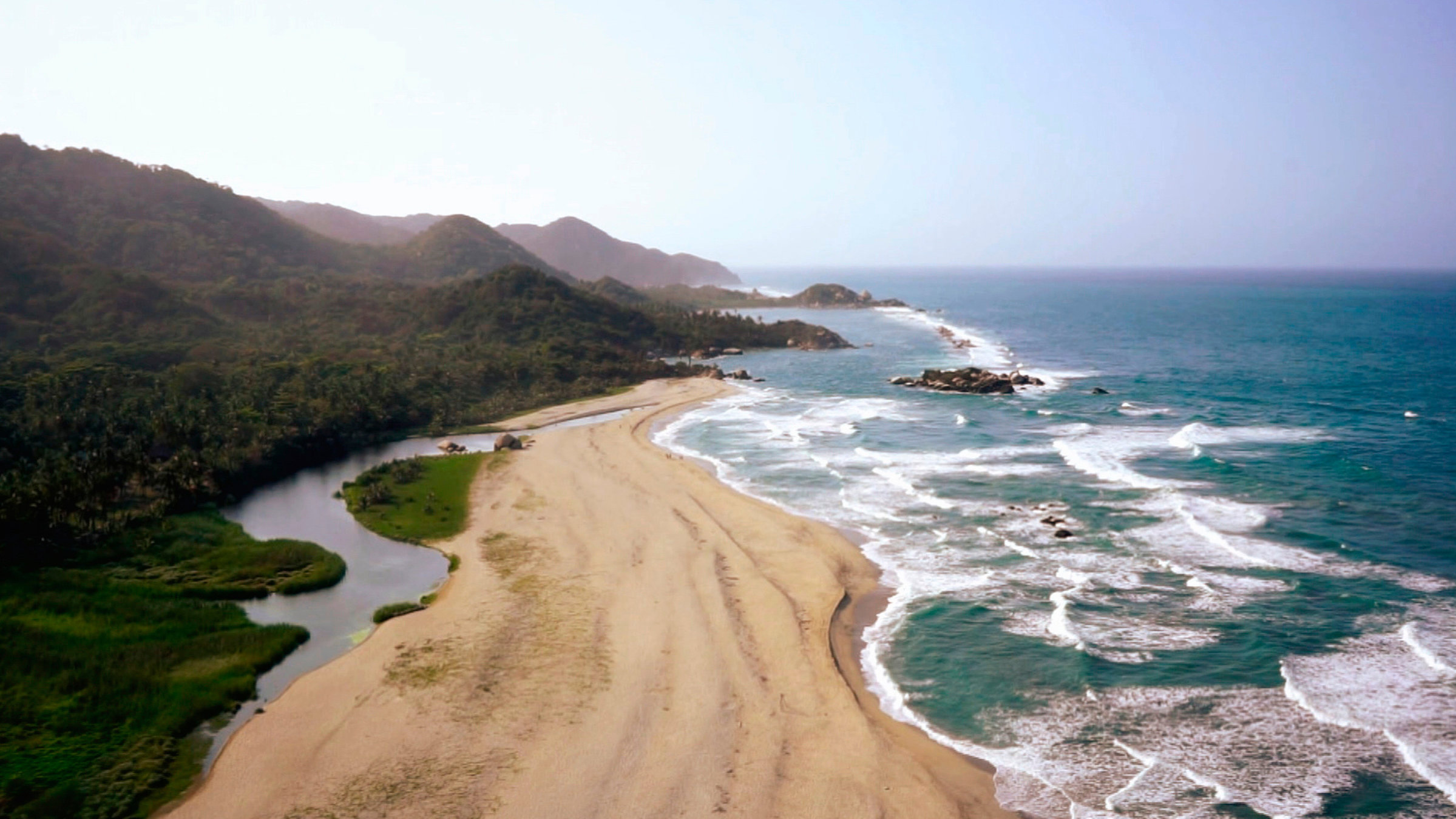 "Magisches Kolumbien": 1600 Kilometer lang ist die Karibikküste Kolumbiens.