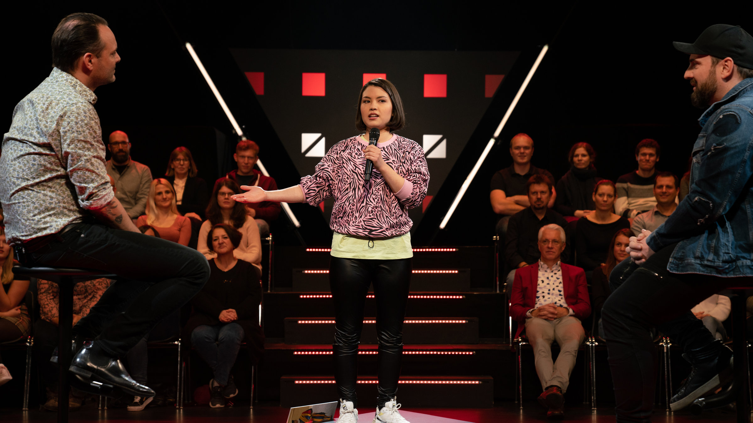 "Der 3satLänder-Roast": Erika Ratcliffe für Österreich