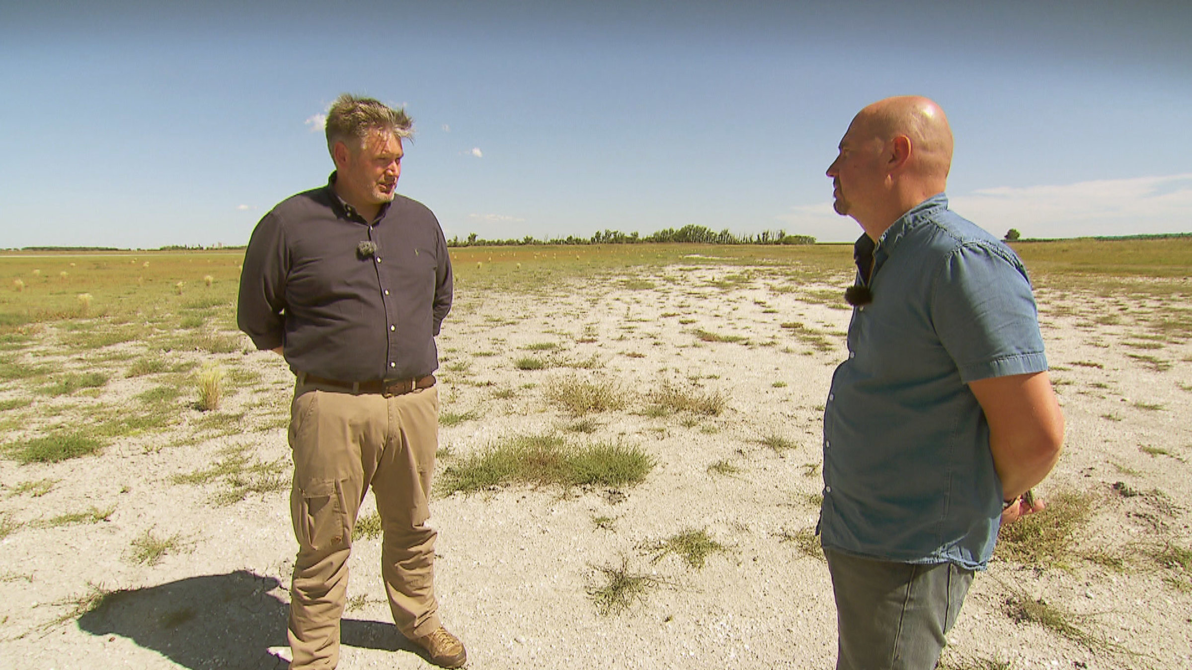 "Im Land der Dürre": Johannes Ehrenfeldner (Dir. Nationalpark Neusiedlersee), Alfred Schwarzenberger