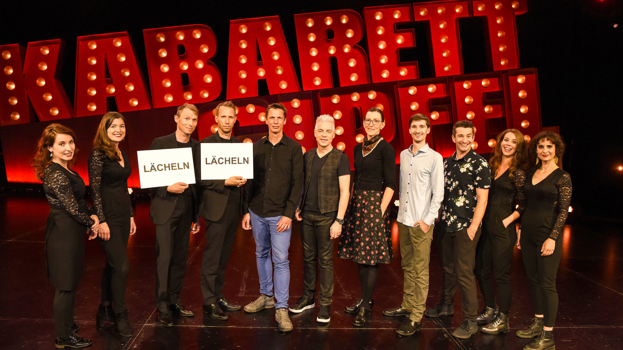 "Kabarettgipfel (1/2)": Die Kabarettgipfelband, "Ohne Rolf", Klaus Eckel, Michael Mittermeier, Martina Schwarzmann , Clemens Maria Schreiner, Omar Sarsam und Die Kabarettgipfelband.