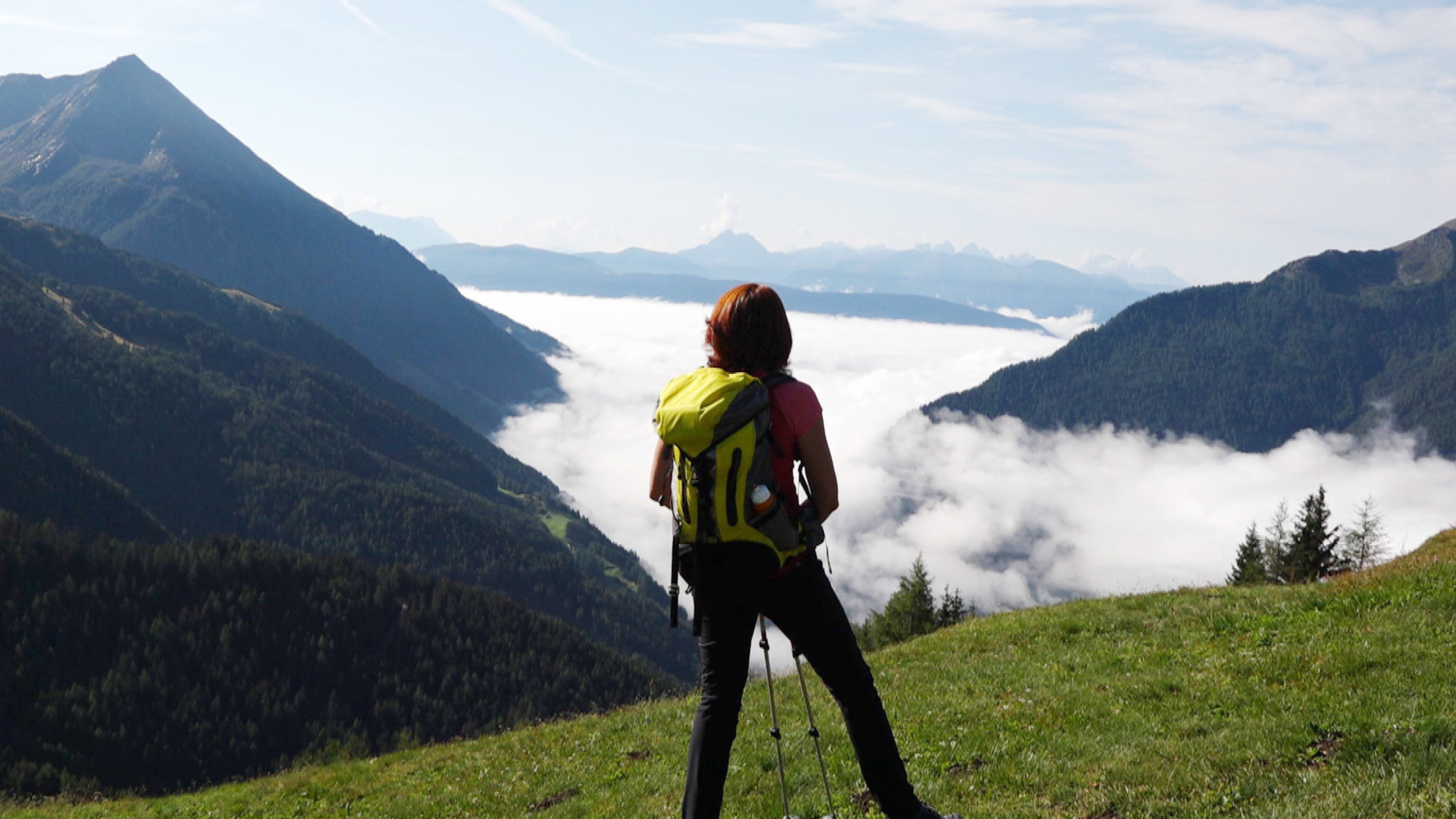 "Weg in die Stille - Zu Fuß durch die Pfunderer Berge": Blick ins Pfunderer Tal