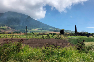 Mit dem Zug auf St. Kitts