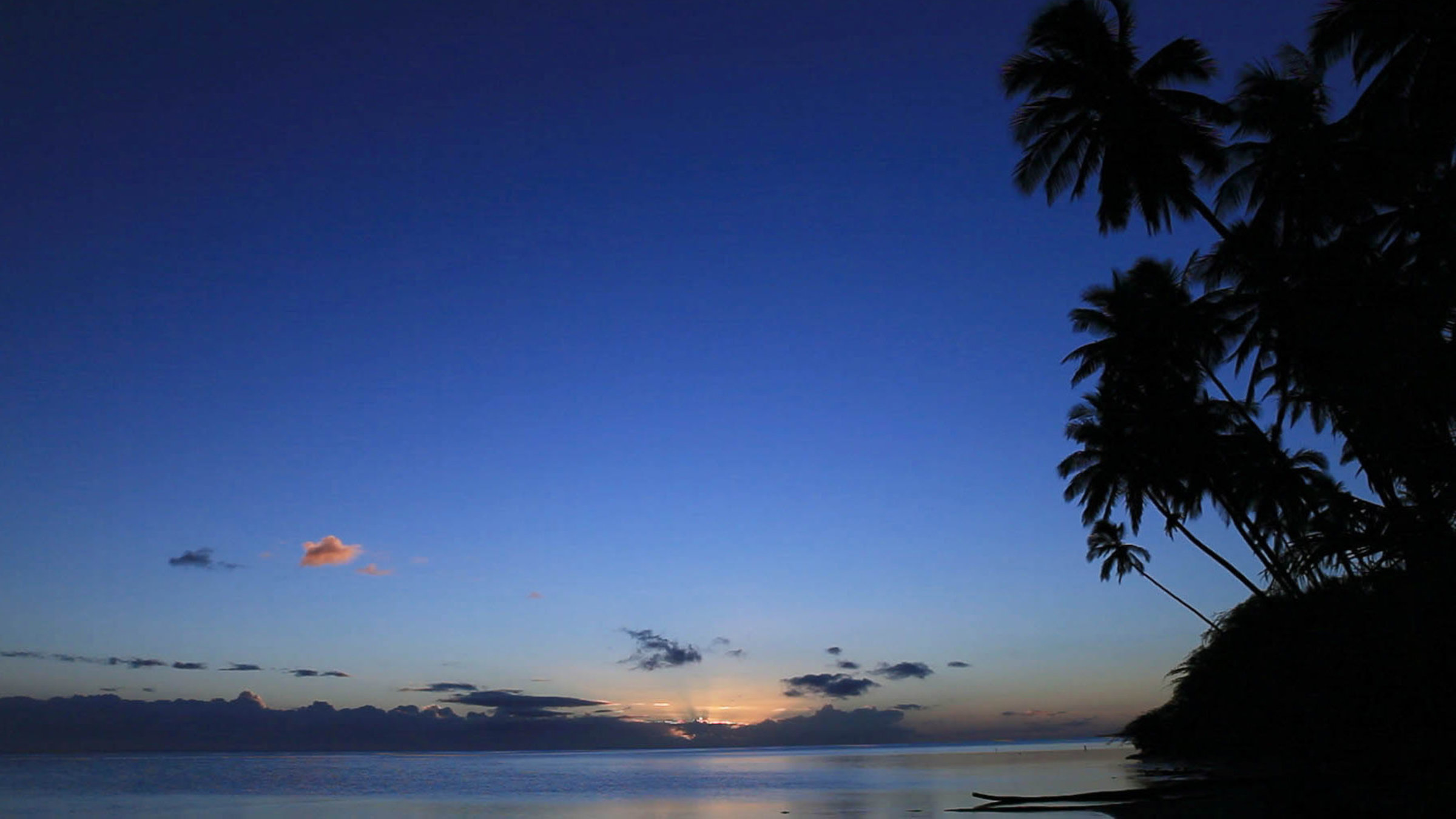 „Hawaii - Inside Paradise, Molokai - Die Paradies-Insel“ - Abendstimmung auf Molokai.
