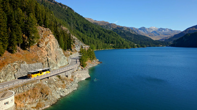 Traumrouten der Schweiz II: Mit dem Postauto<br/>über den Julierpass