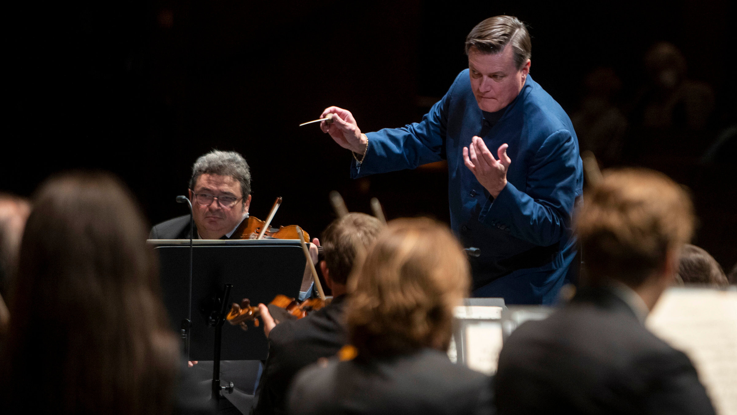 "Christian Thielemann dirigiert die Wiener Philharmoniker": Dirigent Christian Thielemann.