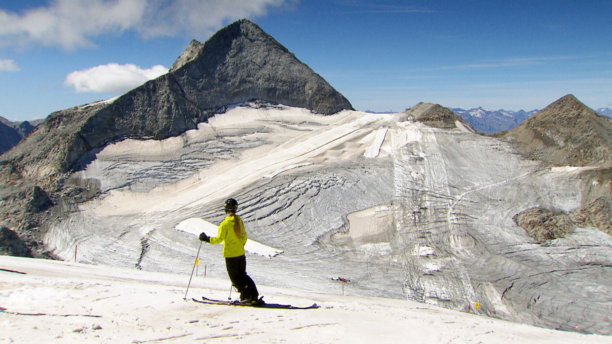 "Skifahren um jeden Preis": Sommer in Hintertux.