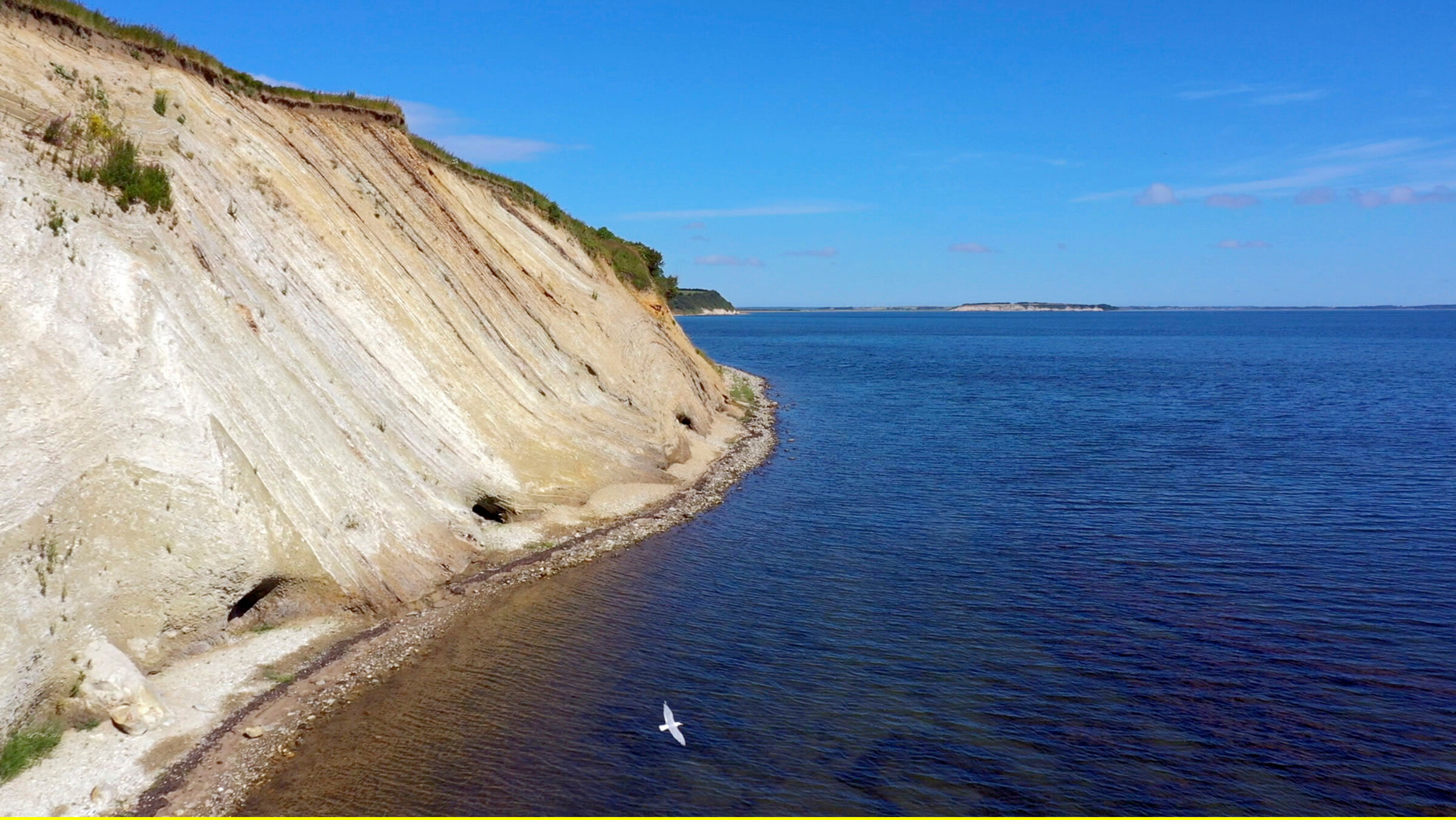 "mareTV: Dänemarks Limfjord": Kalkstein; auf dänisch Limsten, hat dem Limfjord zu seinem Namen verholfen.