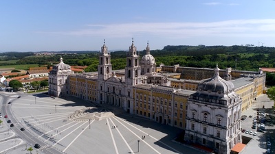 Im Flug über Portugal