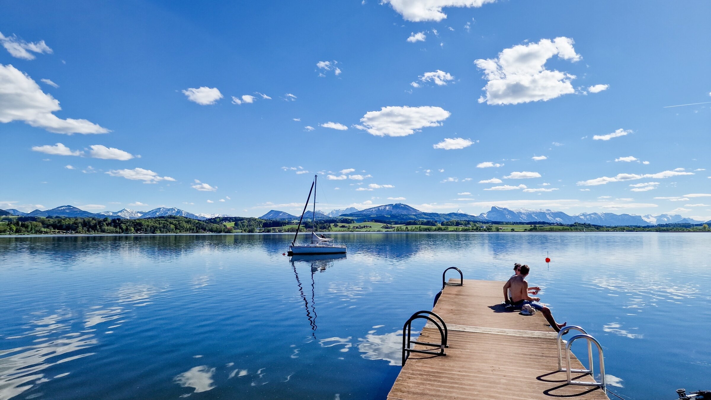 "Naturjuwel Wallersee - Wo Mensch und Natur sich begegnen": Wallersee.