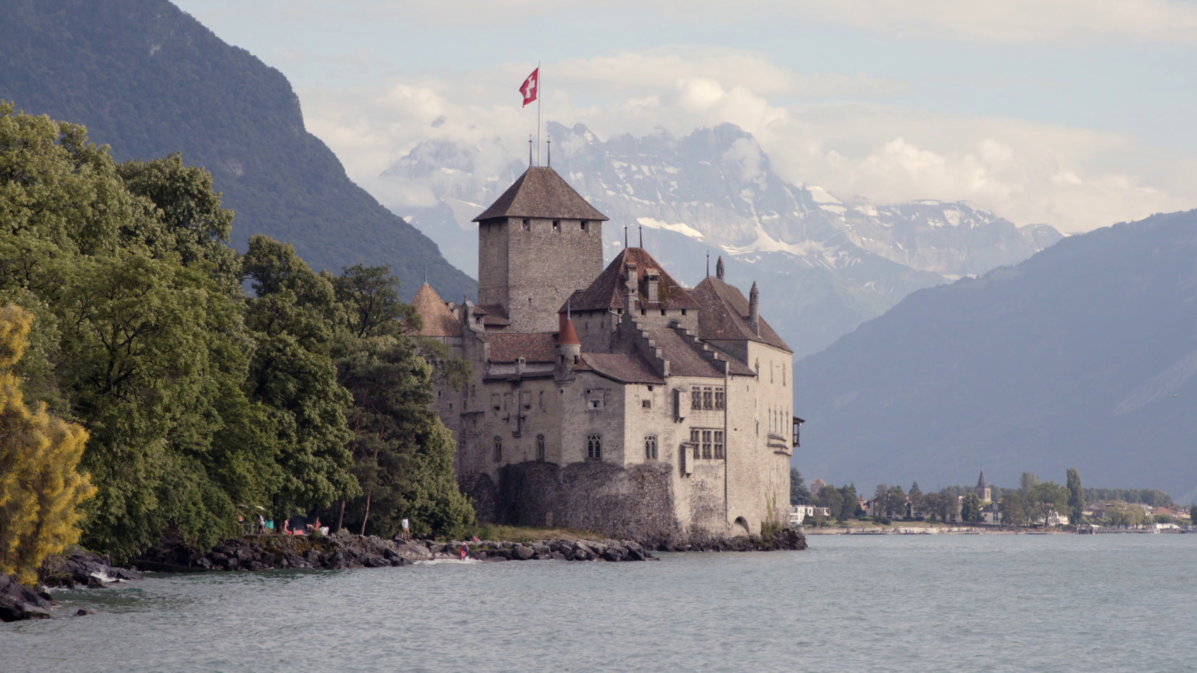 "Schlösser und Burgen der Schweiz" - Schloss Chillon