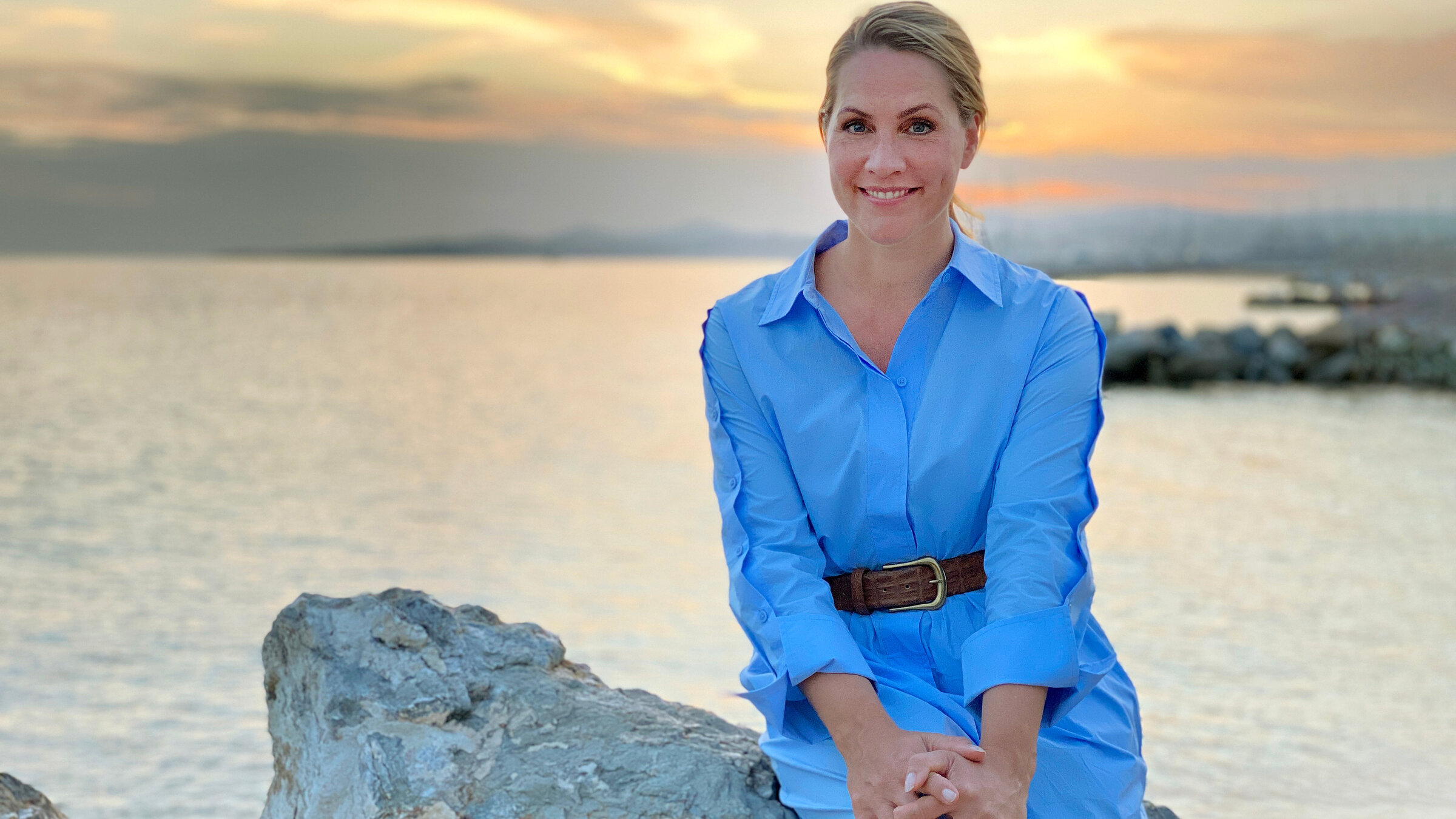 "Chalkidiki - Griechenlands 3 göttliche Halbinseln": Auf Chalkidiki findet Judith Rakers neben endlose Sandstrände auch verträumte Buchten und türkisblaue Lagunen.