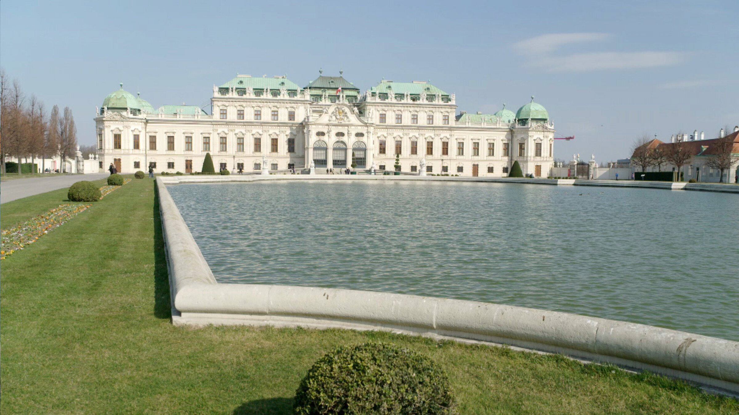 Geheimnisvolles Belvedere - 300 Jahre Kriege, Prunk und Kunst": Oberes Belvedere.
