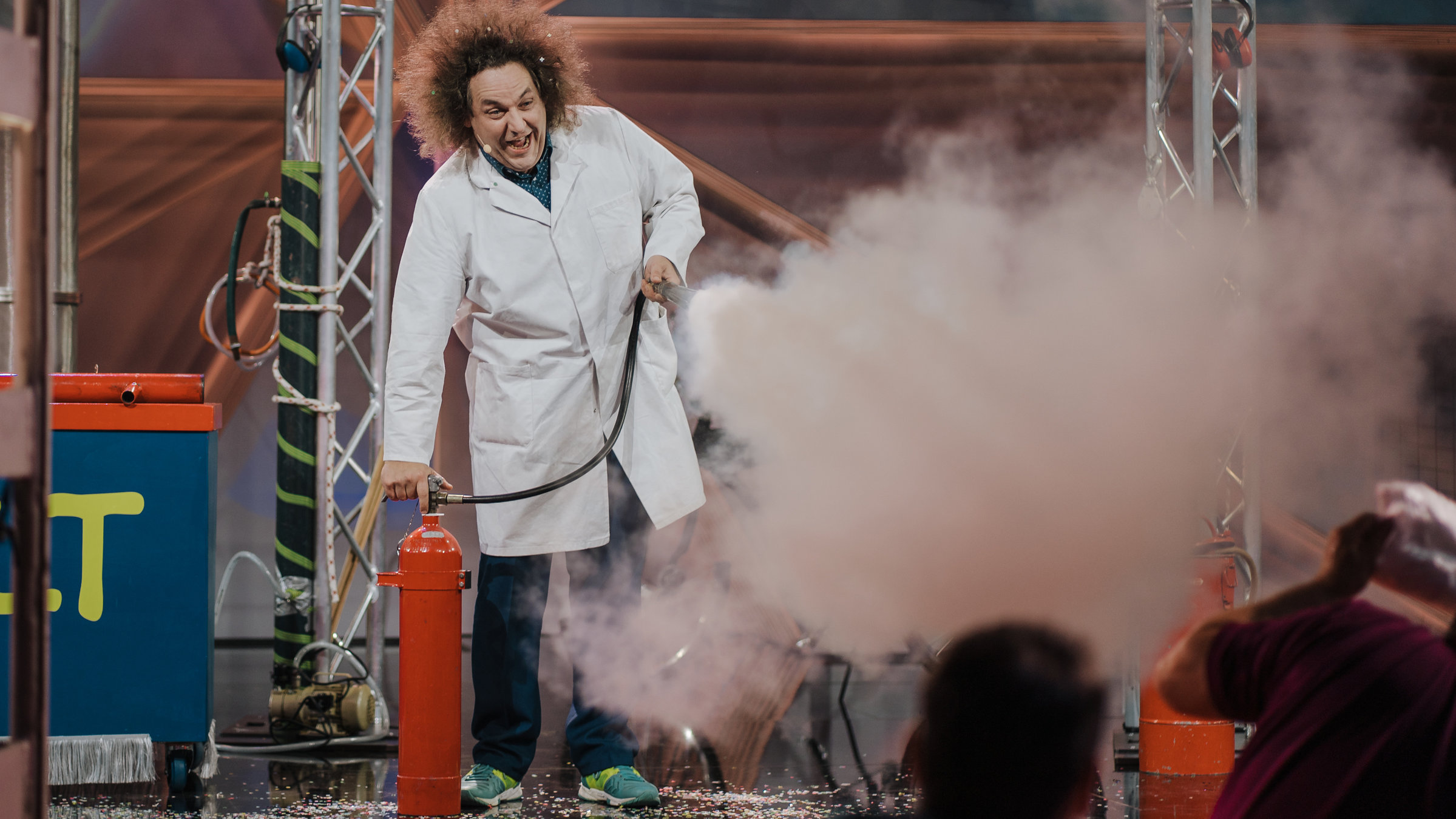 "Konrad Stöckel: Wenn’s stinkt und kracht": Konrad Stöckel auf der Bühne