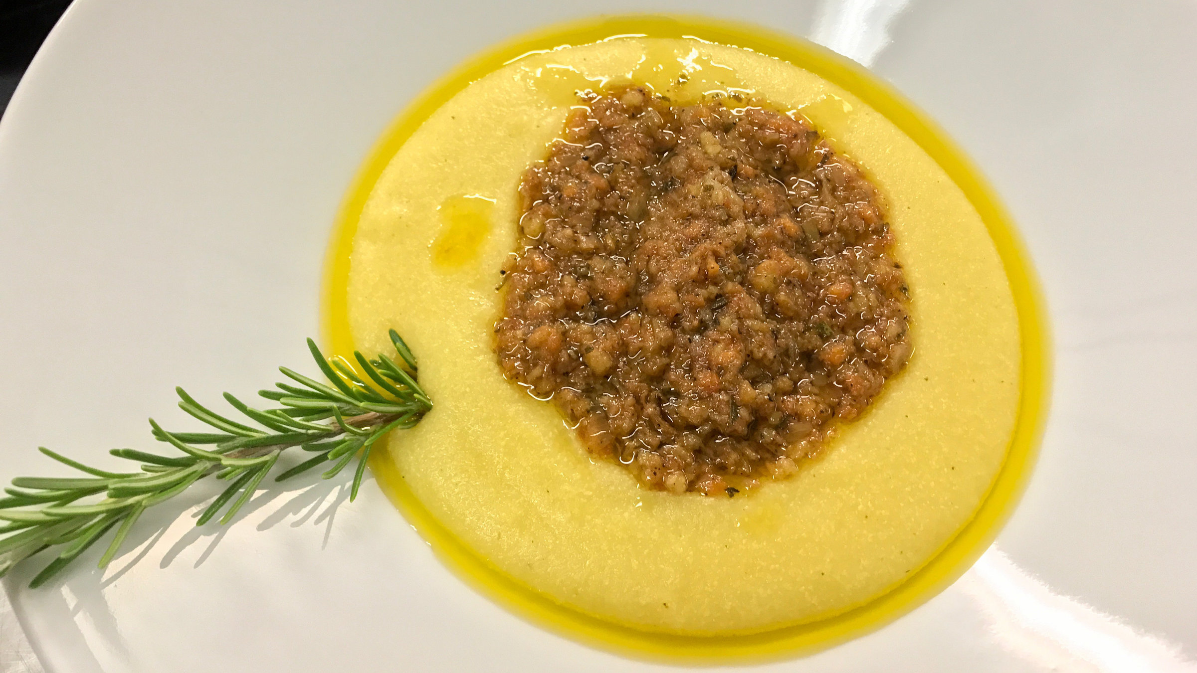 "Der Geschmack Europas - Das westliche Friaul": Polenta.