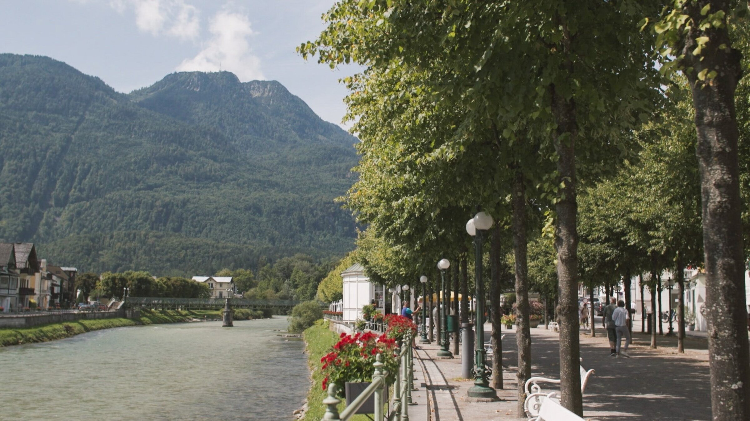 "Ischl persönlich": Esplanade Bad Ischl.