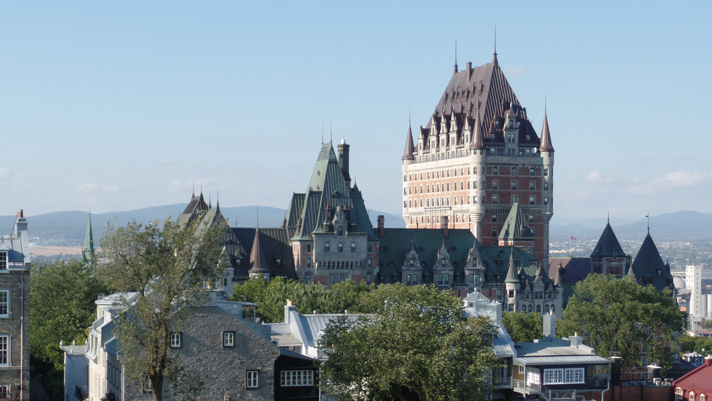 "Reisen in ferne Welten: Französisch Kanada" - Chateau Frontenac in Québec