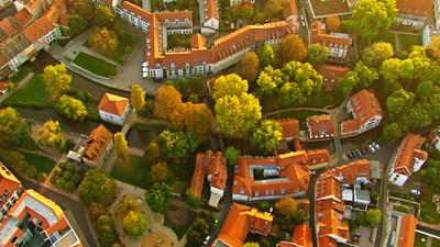 Deutschland von oben 4 - Stadt
