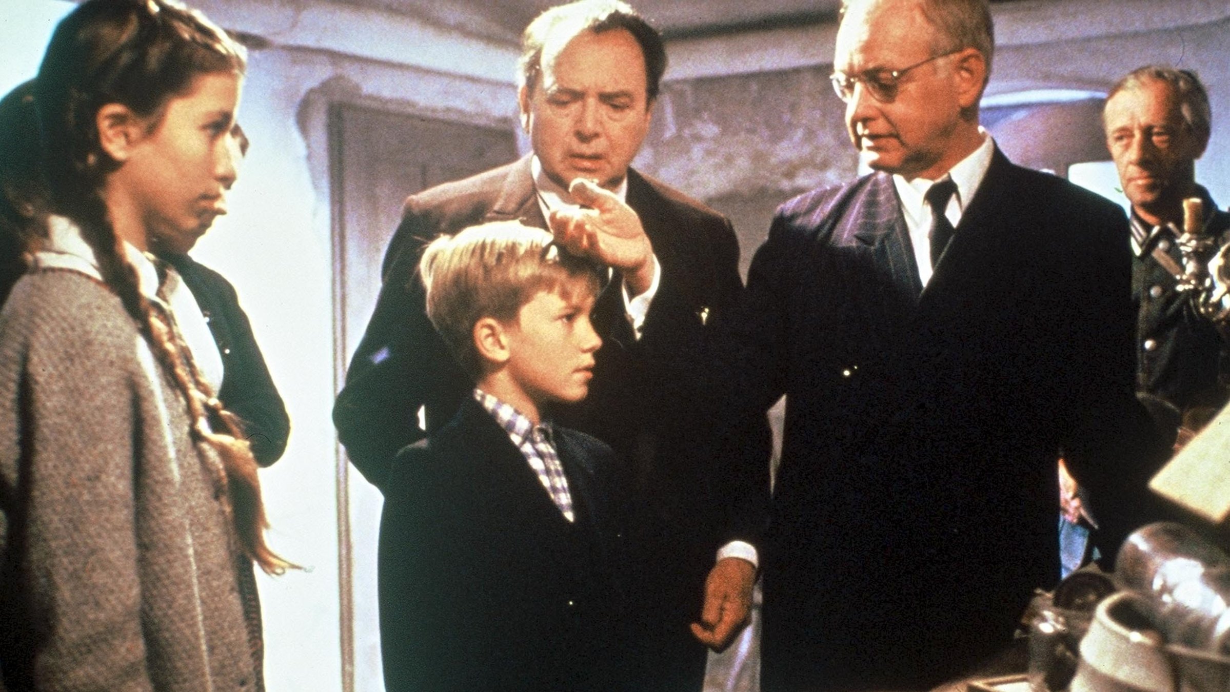 Kindheit in Nazideutschland - Will Quadflieg als Vater Voss, Gero Preen als Bertram Voss, Fritz Lichterhahn