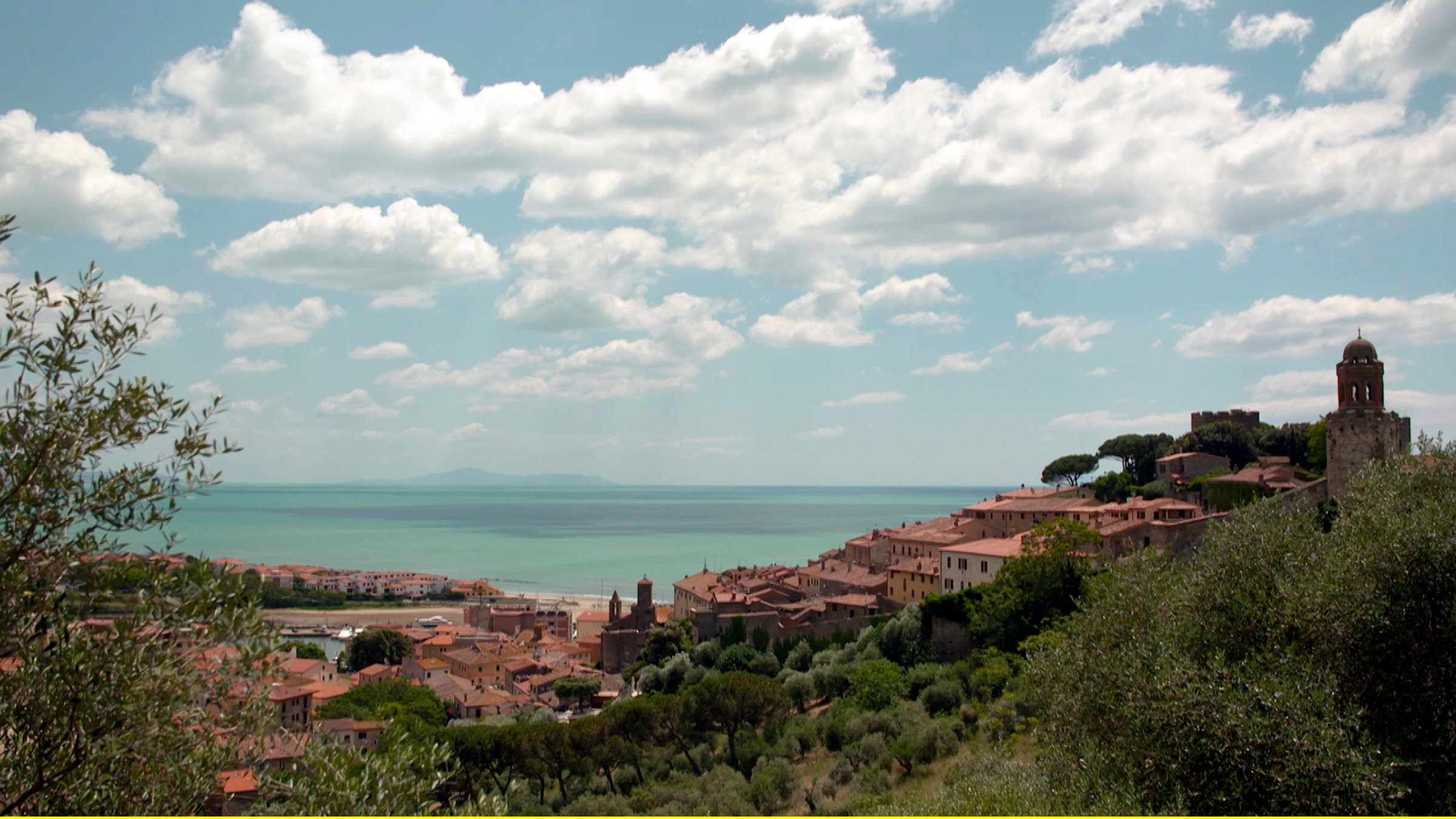 "Der Süden der Toskana": Casticlione del a Pescaia.