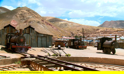 Boliviens Andenbahn