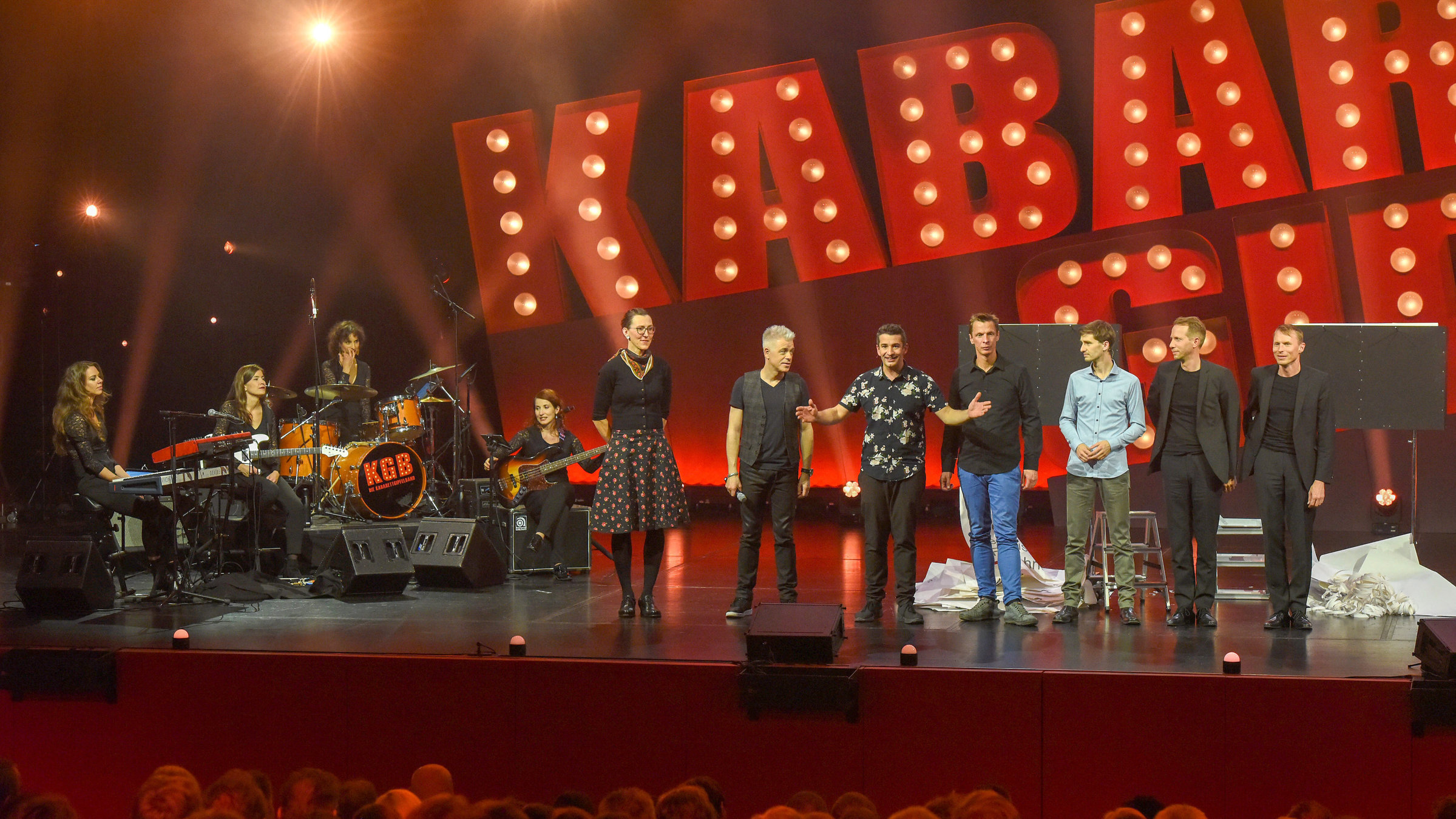 "Kabarettgipfel (2/2)": Martina Schwarzmann, Michael Mittermeier, Omar Sarsam, Klaus Eckel, Clemens Maria Schreiner, Ohne Rolf.