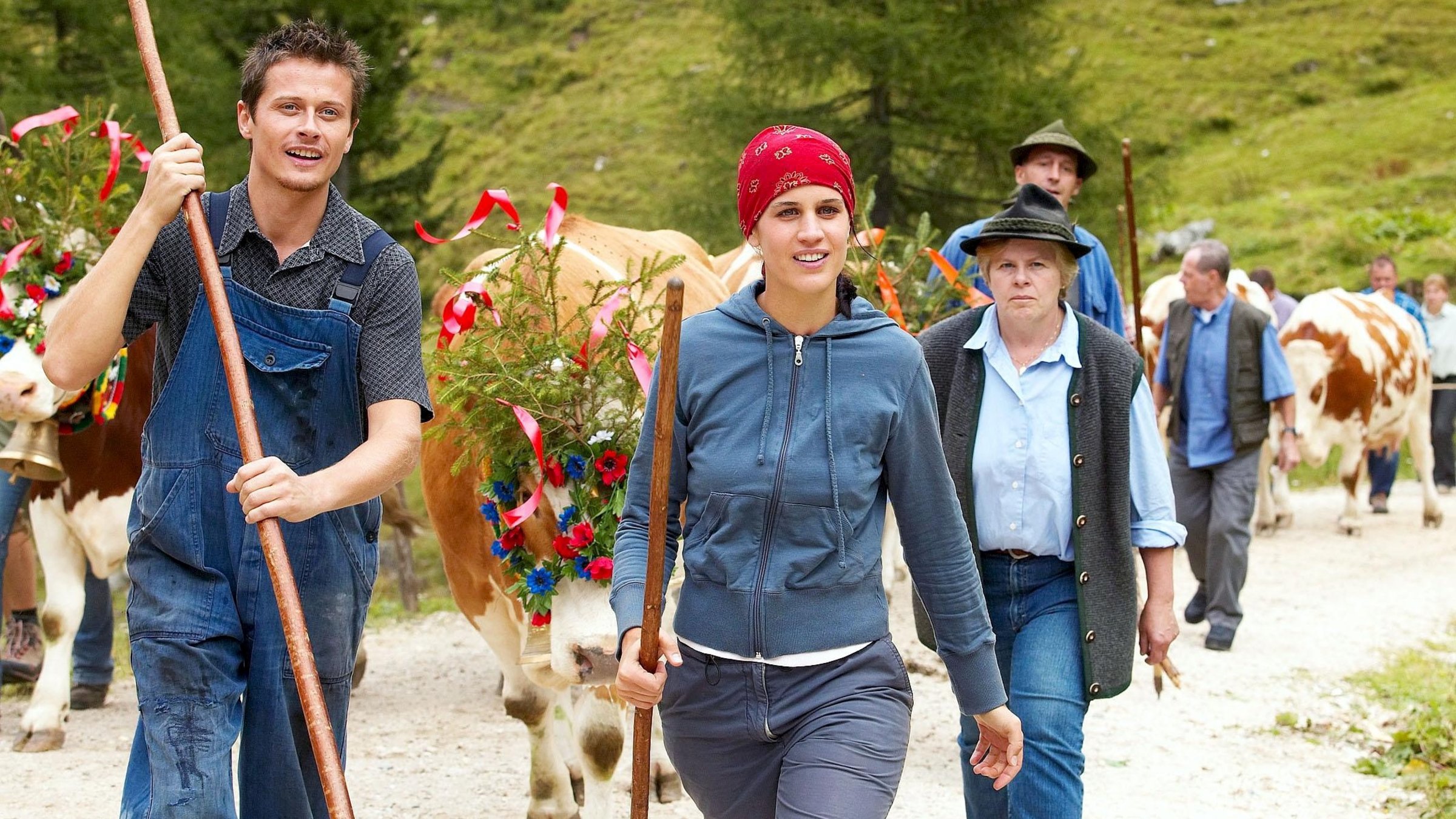 "Bauernprinzessin" - Roman Knizka und Sissi Wolf.