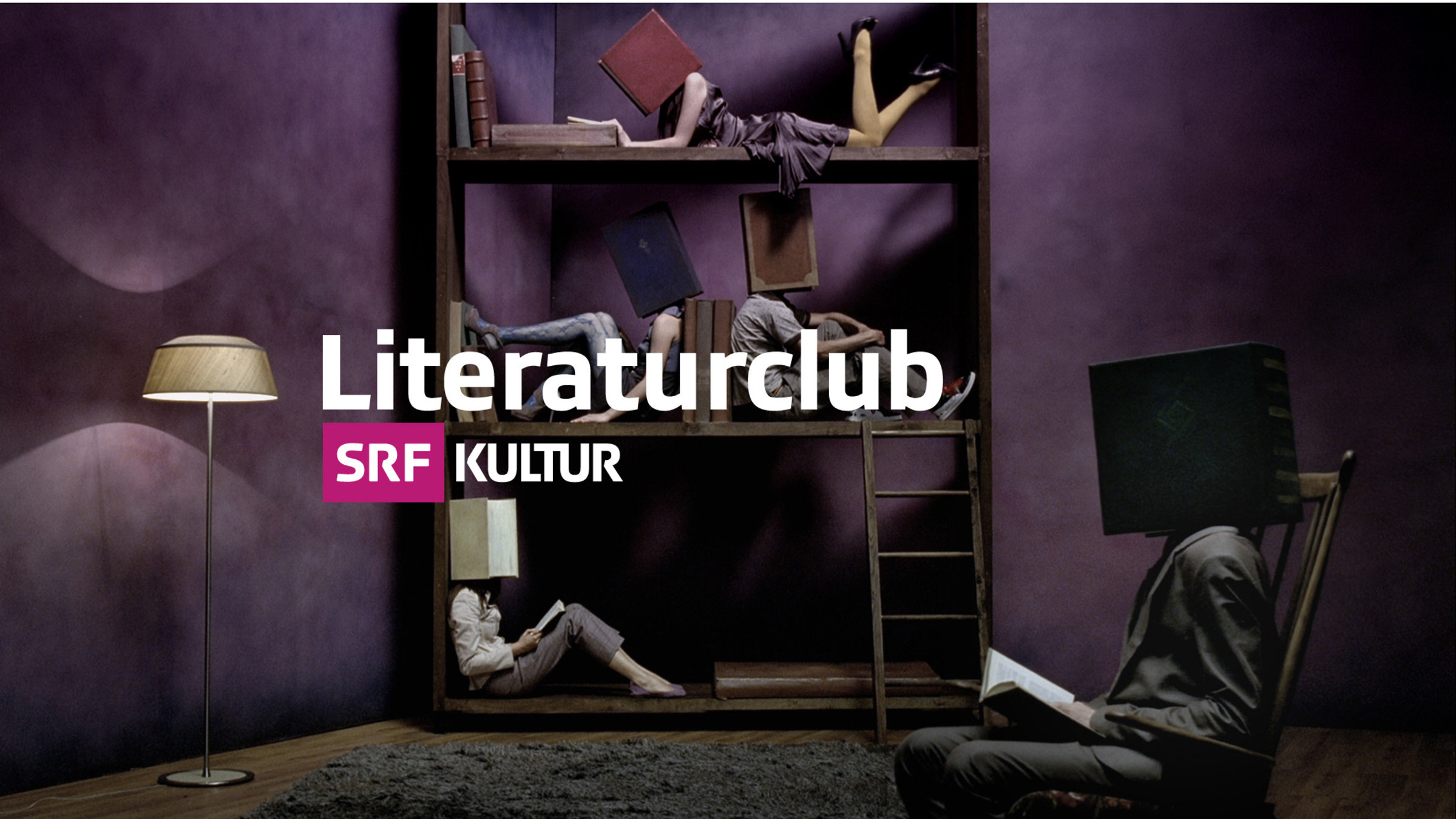 Literaturclub: Sendungslogo.