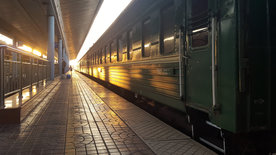 Mit dem Zug durch die Mongolei