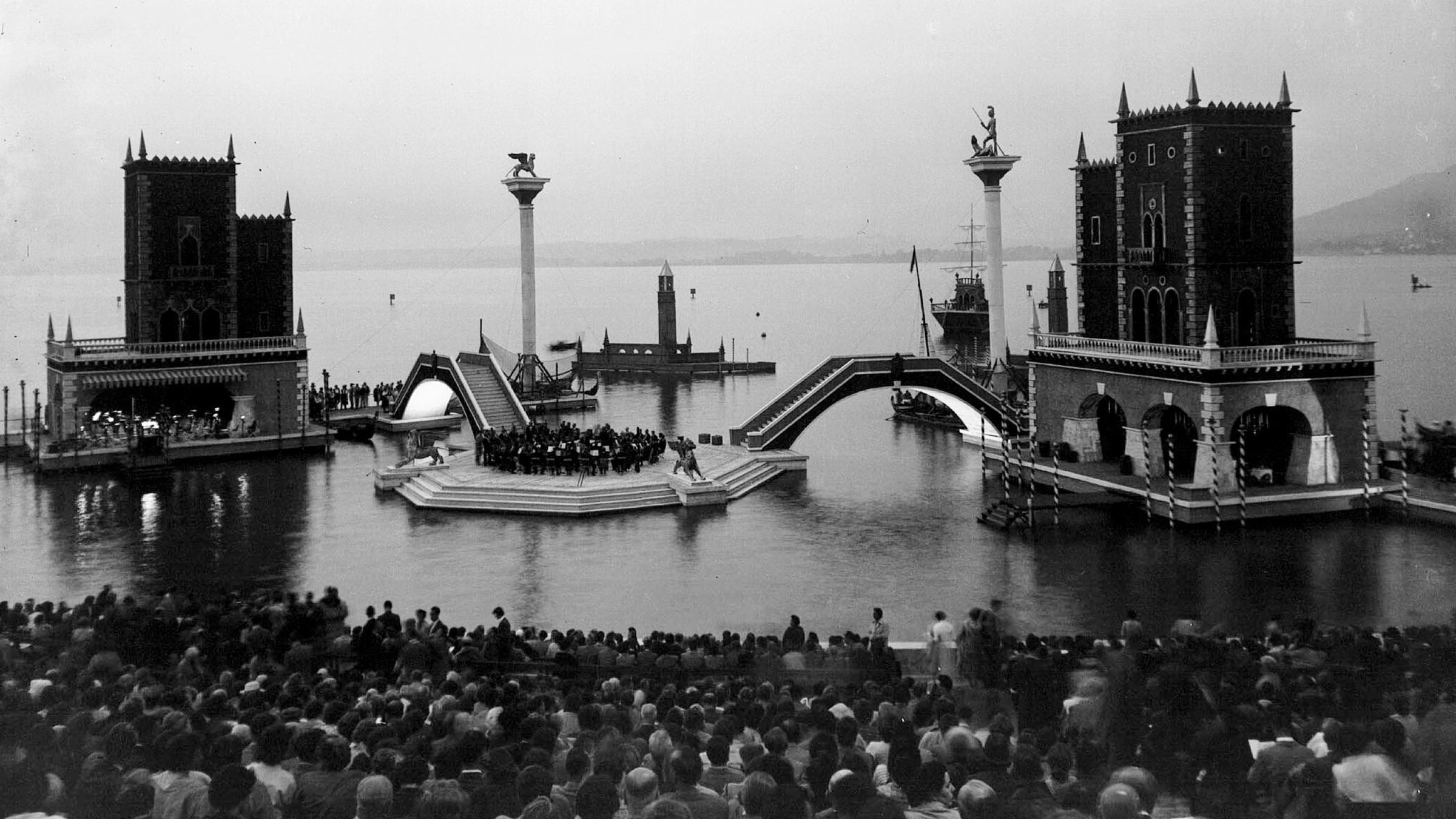 "Sprungbrett in die Welt – 75 Jahre Bregenzer Festspiele": Bregenzer Festspiele 1950