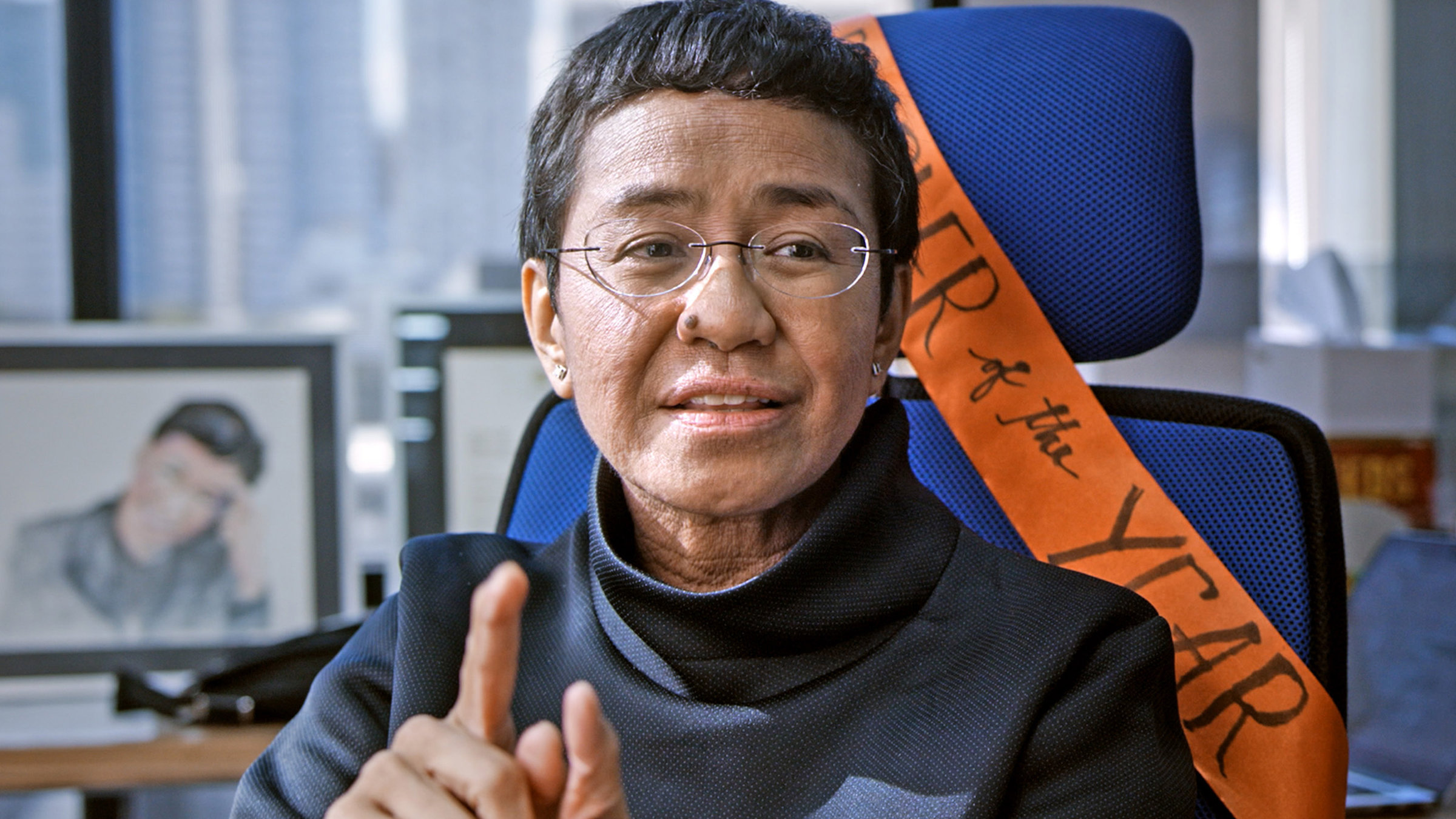 "Die Unbeugsamen": Maria Ressa, philippinische Journalistin und Autorin. Sie ist Mitgründerin, Geschäftsführerin und Chefredakteurin des Nachrichtenportals Rappler Online und war fast zwei Jahrzehnte lang als leitende Investigativreporterin für CNN International in Südostasien tätig.