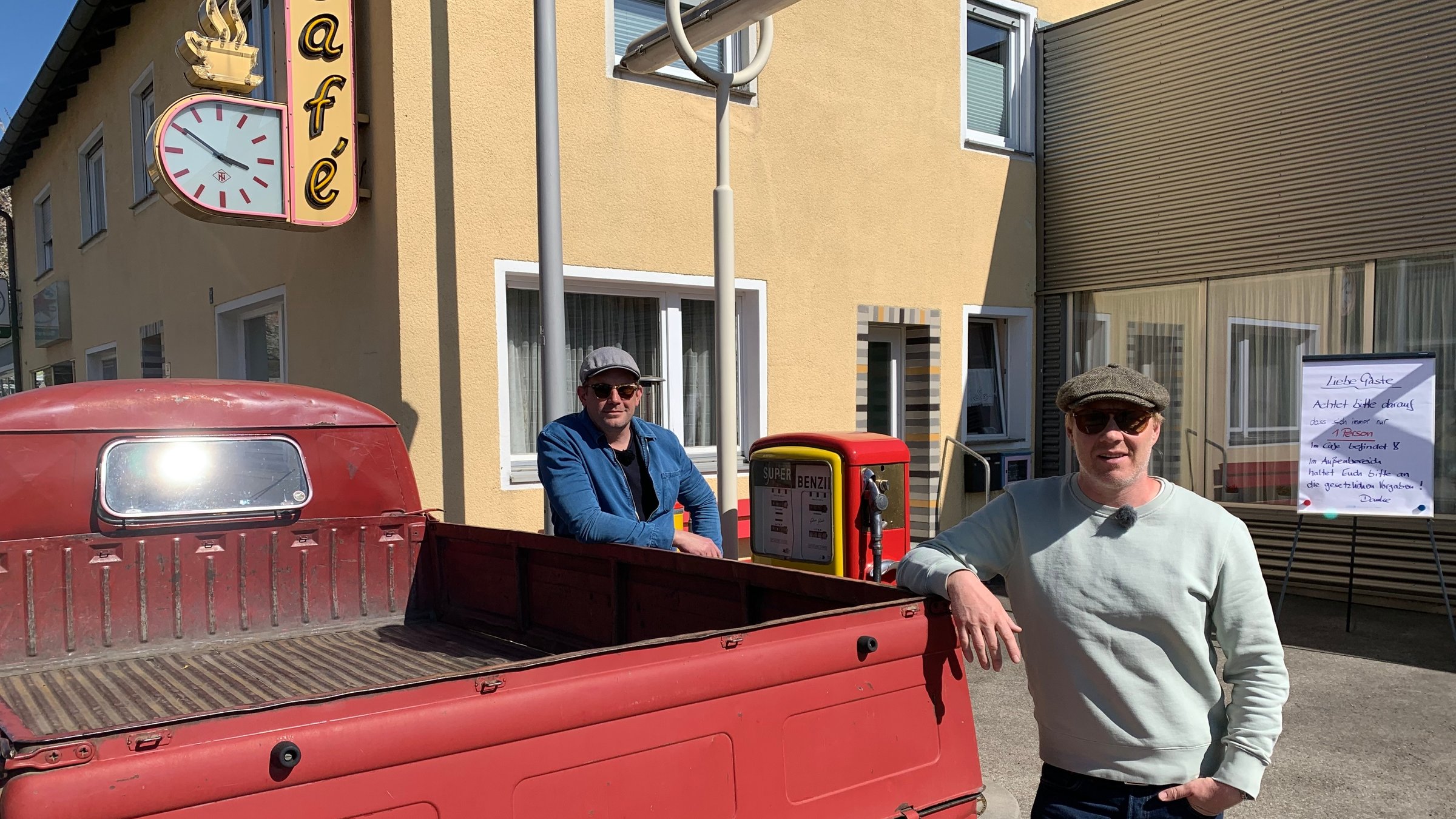 "Bezzel & Schwarz - Die Grenzgänger - Osten": Sebastian Bezzel (links) und Simon Schwarz.