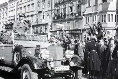 In Linz begann's - Der "Anschluss" 1938 in<br/>Oberösterreich