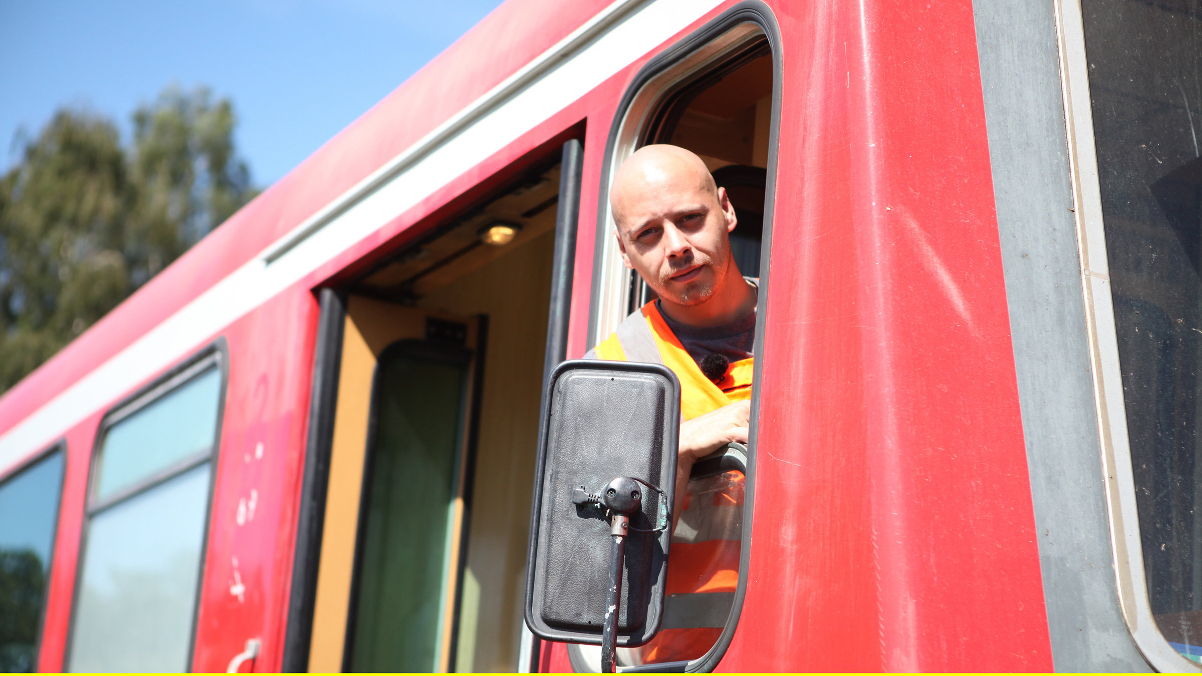 "Die Bahn - mobil oder marode?": Lokführer-Azubis wie Markus Flaswinkel sucht die Bahn dringend.