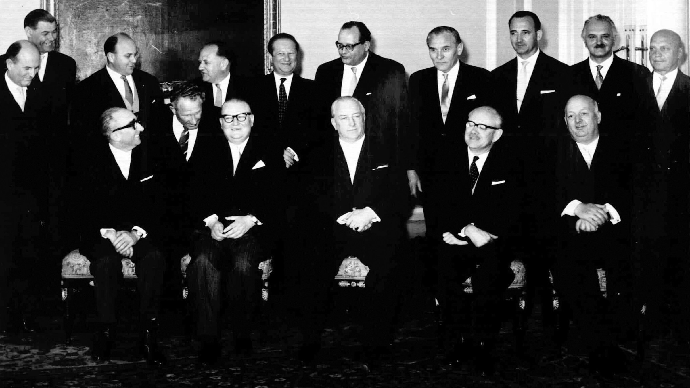 "Österreich II - Krisenjahre": Regierung Alfons Gorbach.