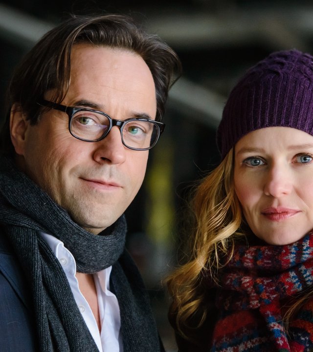 "Die letzte Instanz": Joachim Vernau (Jan Josef Liefers) und Marie-Luise (Stefanie Stappenbeck) in Großaufnahme.